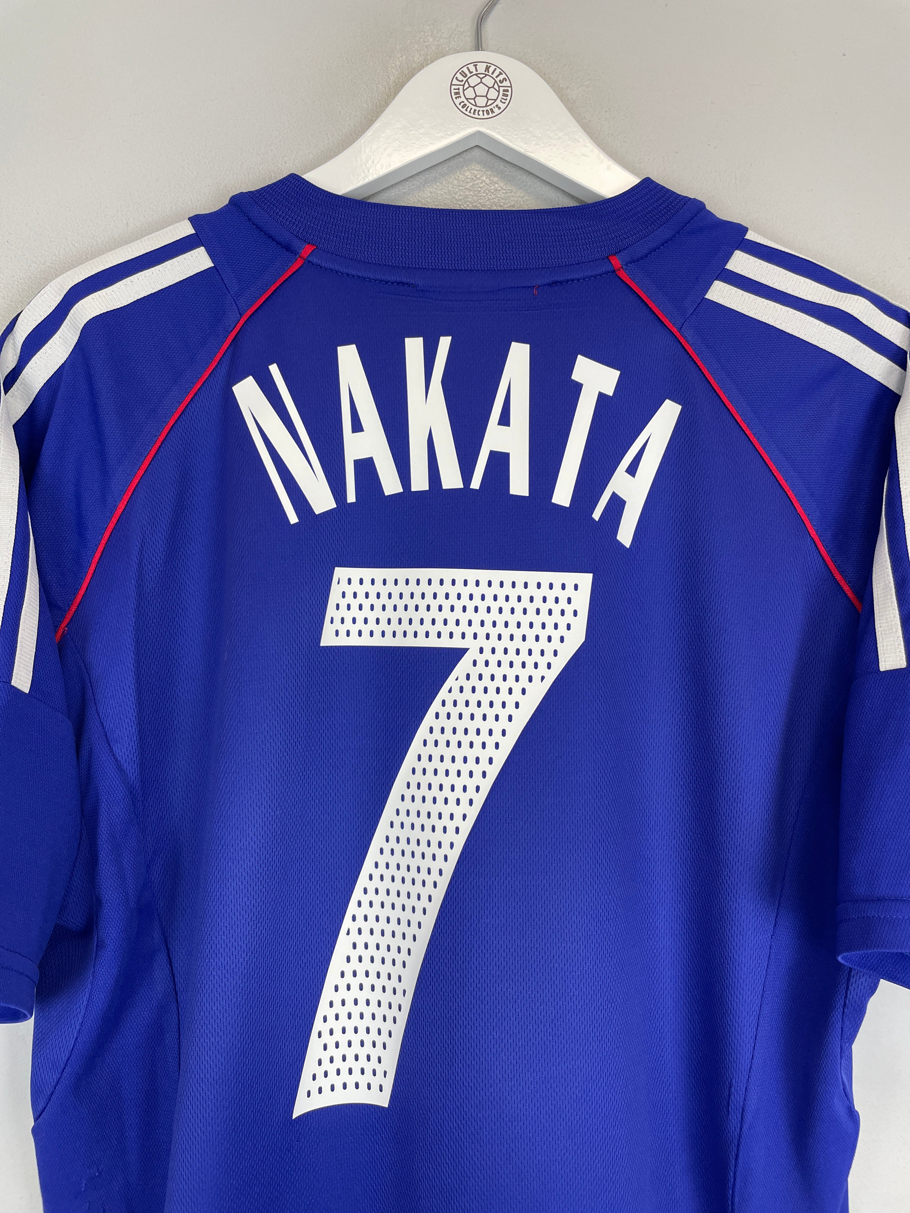 Shop 2002 JAPAN NAKATA #7 HOME SHIRT (L) ADIDAS, classic football shirts, vintage football shirts & retro soccer jerseys at Cult Kits