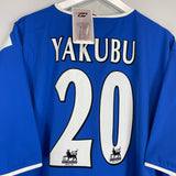 Shop 2003/05 PORTSMOUTH YAKUBU #20 *BNWT* HOME SHIRT (XXL), classic football shirts, vintage football shirts & retro soccer jerseys at Cult Kits