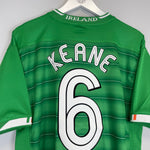 Shop 2003/04 IRELAND KEANE #6 HOME SHIRT (L) UMBRO, classic football shirts, vintage football shirts & retro soccer jerseys at Cult Kits