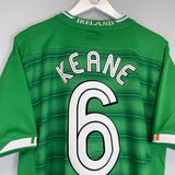 Shop 2003/04 IRELAND KEANE #6 HOME SHIRT (L) UMBRO, classic football shirts, vintage football shirts & retro soccer jerseys at Cult Kits