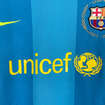 Shop 2007/08 BARCELONA RONALDINHO #10 AWAY SHIRT (XL) NIKE, classic football shirts, vintage football shirts & retro soccer jerseys at Cult Kits