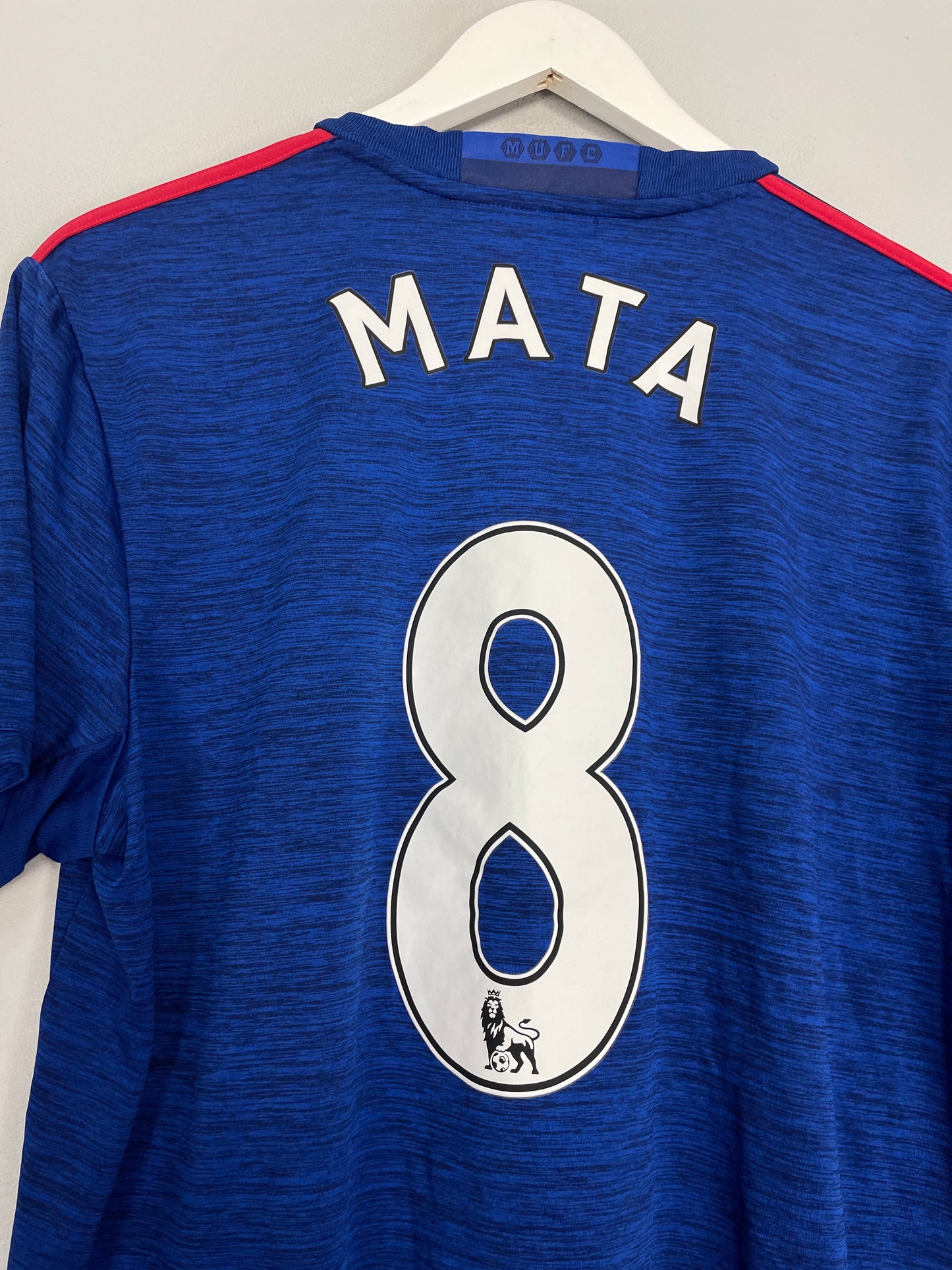 2016/17 MANCHESTER UNITED MATA #8 AWAY SHIRT (L) ADIDAS