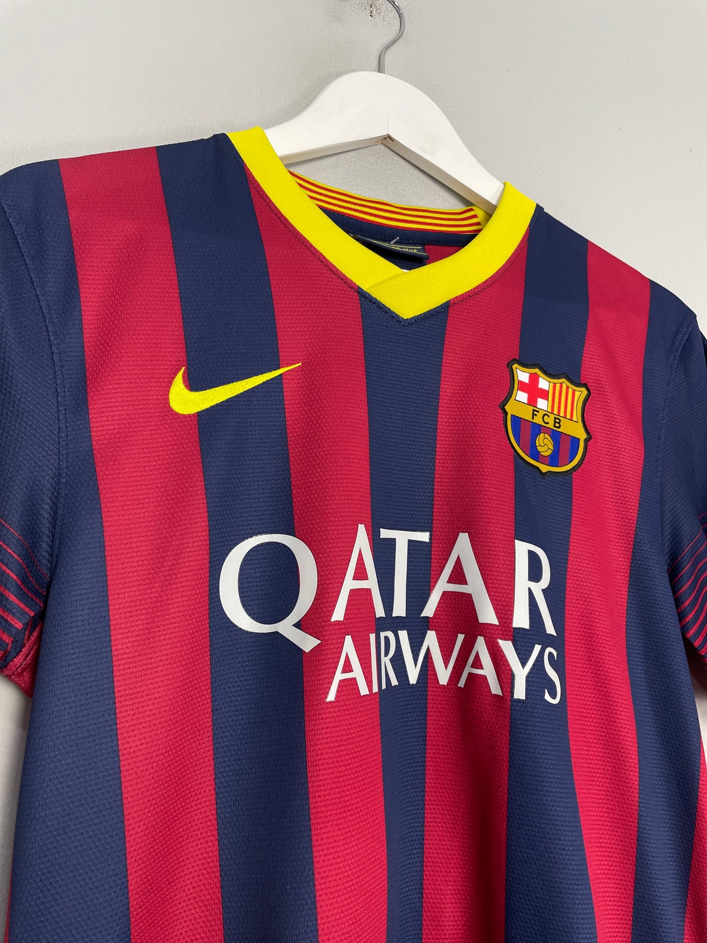 2013/14 BARCELONA MESSI #10 HOME SHIRT (S) NIKE