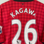 Shop 2012/13 MANCHESTER UNITED KAGAWA #26 HOME SHIRT (XXL) NIKE, classic football shirts, vintage football shirts & retro soccer jerseys at Cult Kits