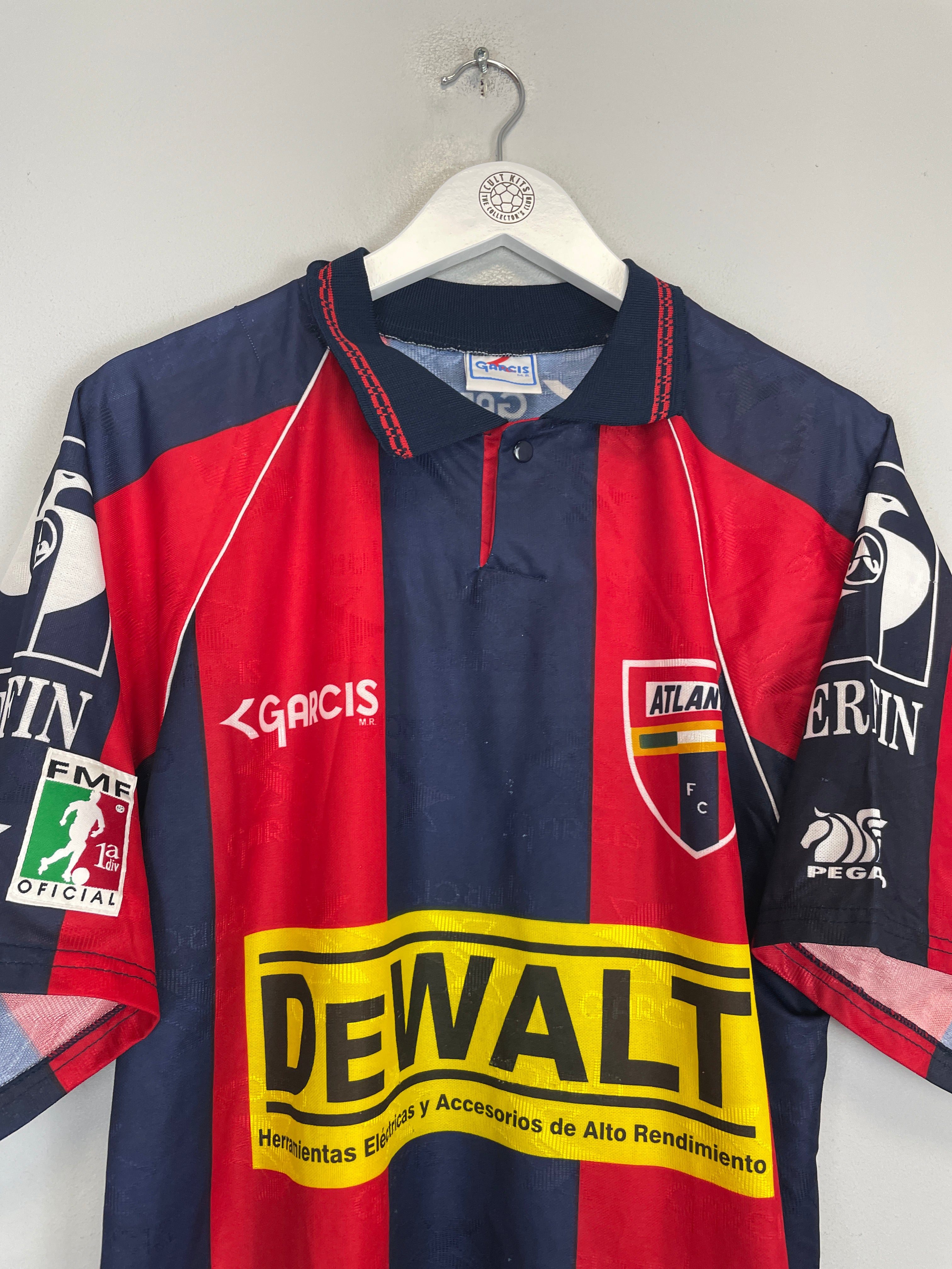 Shop 1997/98 ATLANTE HOME SHIRT (XL) GARCIS, classic football shirts, vintage football shirts & retro soccer jerseys at Cult Kits
