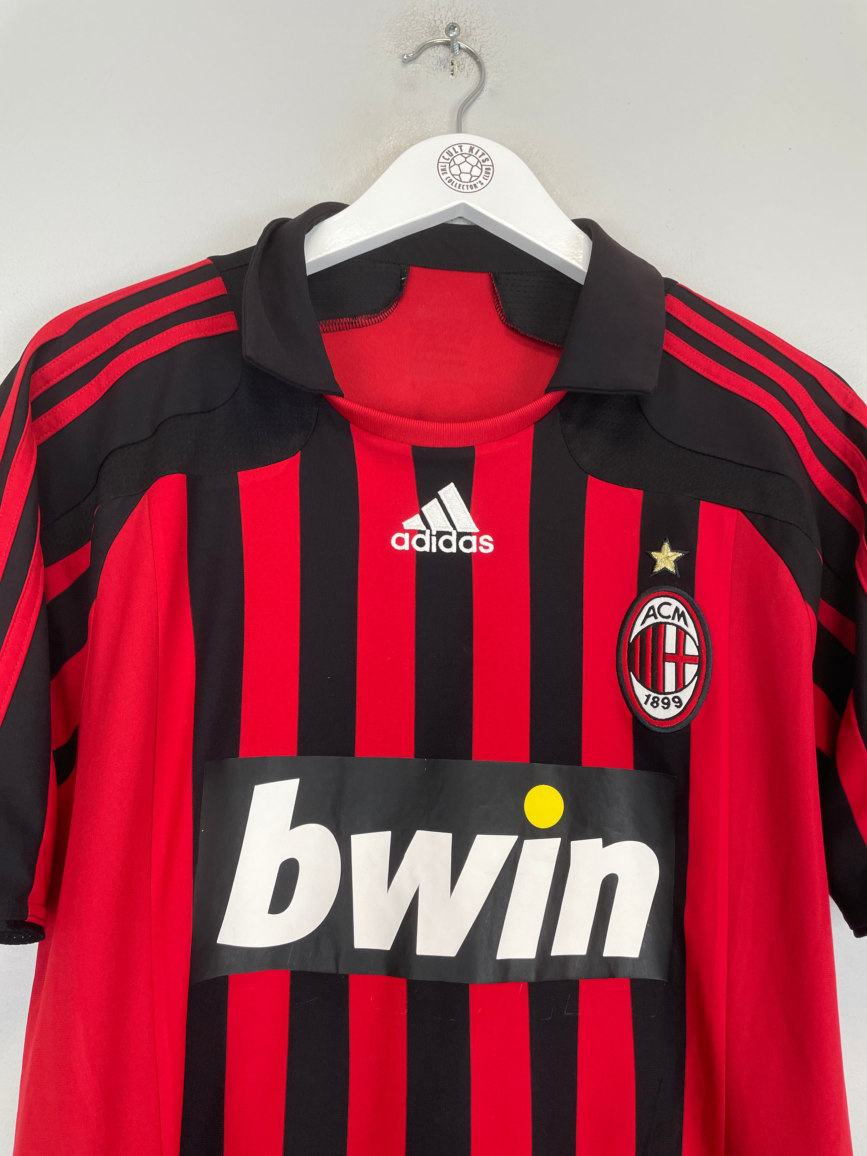 Shop 2007/08 AC MILAN RONALDO #99 HOME SHIRT (M) ADIDAS, classic football shirts, vintage football shirts & retro soccer jerseys at Cult Kits