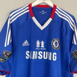 Shop 2010/11 CHELSEA 'DOUBLE WINNERS' HOME SHIRT (XXL) ADIDAS, classic football shirts, vintage football shirts & retro soccer jerseys at Cult Kits