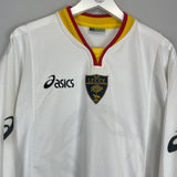 Shop 2002/03 LECCE CHEVANTON #19 AWAY SHIRT (XL) ASICS, classic football shirts, vintage football shirts & retro soccer jerseys at Cult Kits