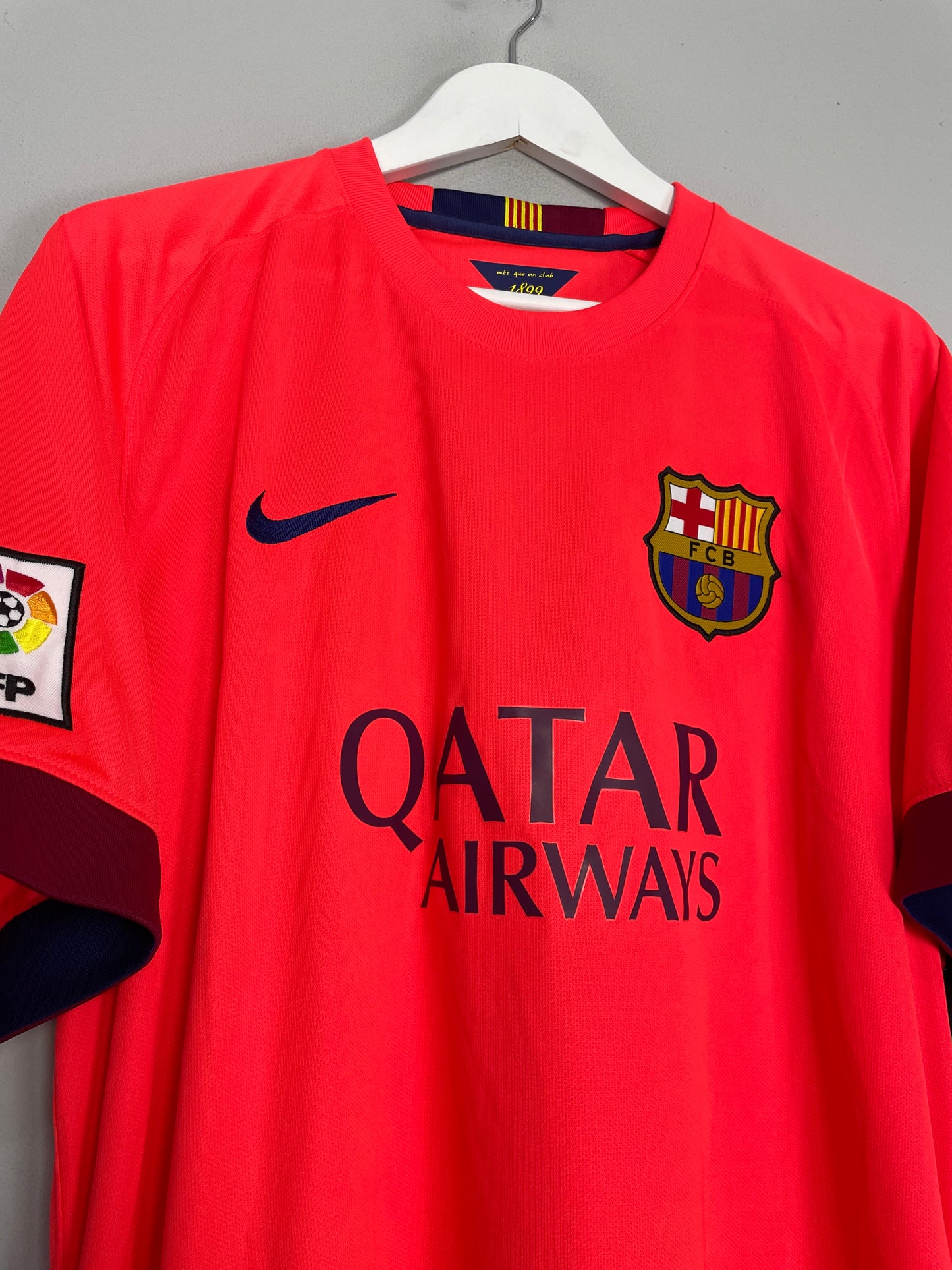 2014/15 BARCELONA MESSI #10 *BNWT* AWAY SHIRT (XL) NIKE