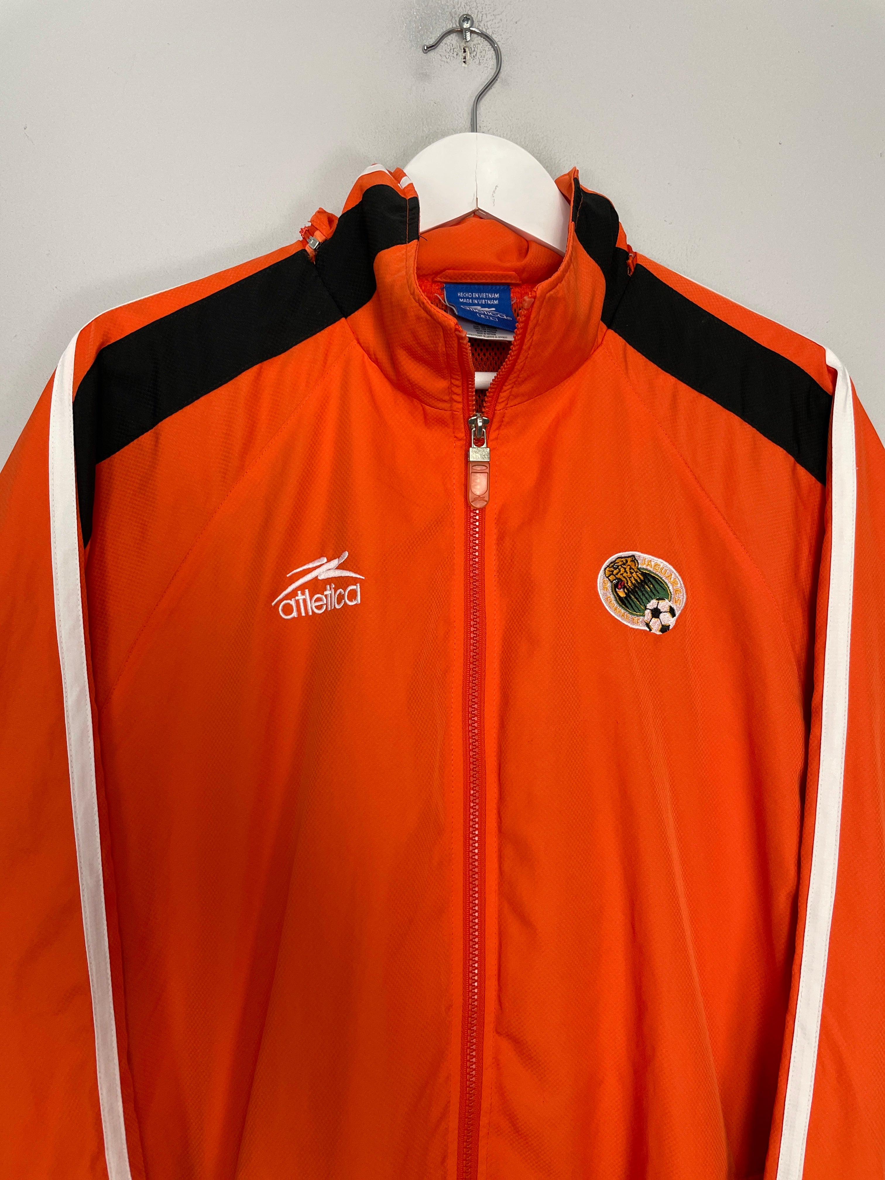Shop 2004/05 JAGUARES CHIAPAS TRACK JACKET (L) ATLETICA, classic football shirts, vintage football shirts & retro soccer jerseys at Cult Kits