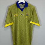 Shop 2000/01 LAS PALMAS *SPECIAL EDITION* SHIRT (L) PUMA, classic football shirts, vintage football shirts & retro soccer jerseys at Cult Kits