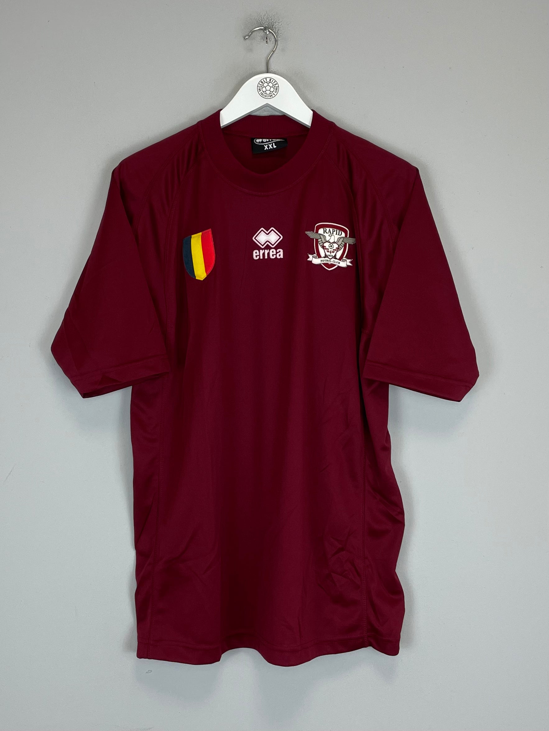 Shop 2002/03 RAPID BUCURESTI *MINT* HOME SHIRT (XXL) ERREA, classic football shirts, vintage football shirts & retro soccer jerseys at Cult Kits