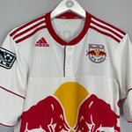Shop 2010/11 NEW YORK RED BULLS R.MARQUEZ #4 HOME SHIRT (M) ADIDAS, classic football shirts, vintage football shirts & retro soccer jerseys at Cult Kits