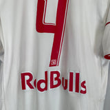 Shop 2010/11 NEW YORK RED BULLS R.MARQUEZ #4 HOME SHIRT (M) ADIDAS, classic football shirts, vintage football shirts & retro soccer jerseys at Cult Kits