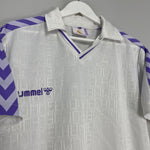 Shop 1988/90 REAL MADRID TEMPLATE/HOME SHIRT (M) HUMMEL, classic football shirts, vintage football shirts & retro soccer jerseys at Cult Kits