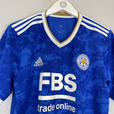 Shop 2021/22 LEICESTER CITY TIELEMANS #8 HOME SHIRT (L) ADIDAS, classic football shirts, vintage football shirts & retro soccer jerseys at Cult Kits