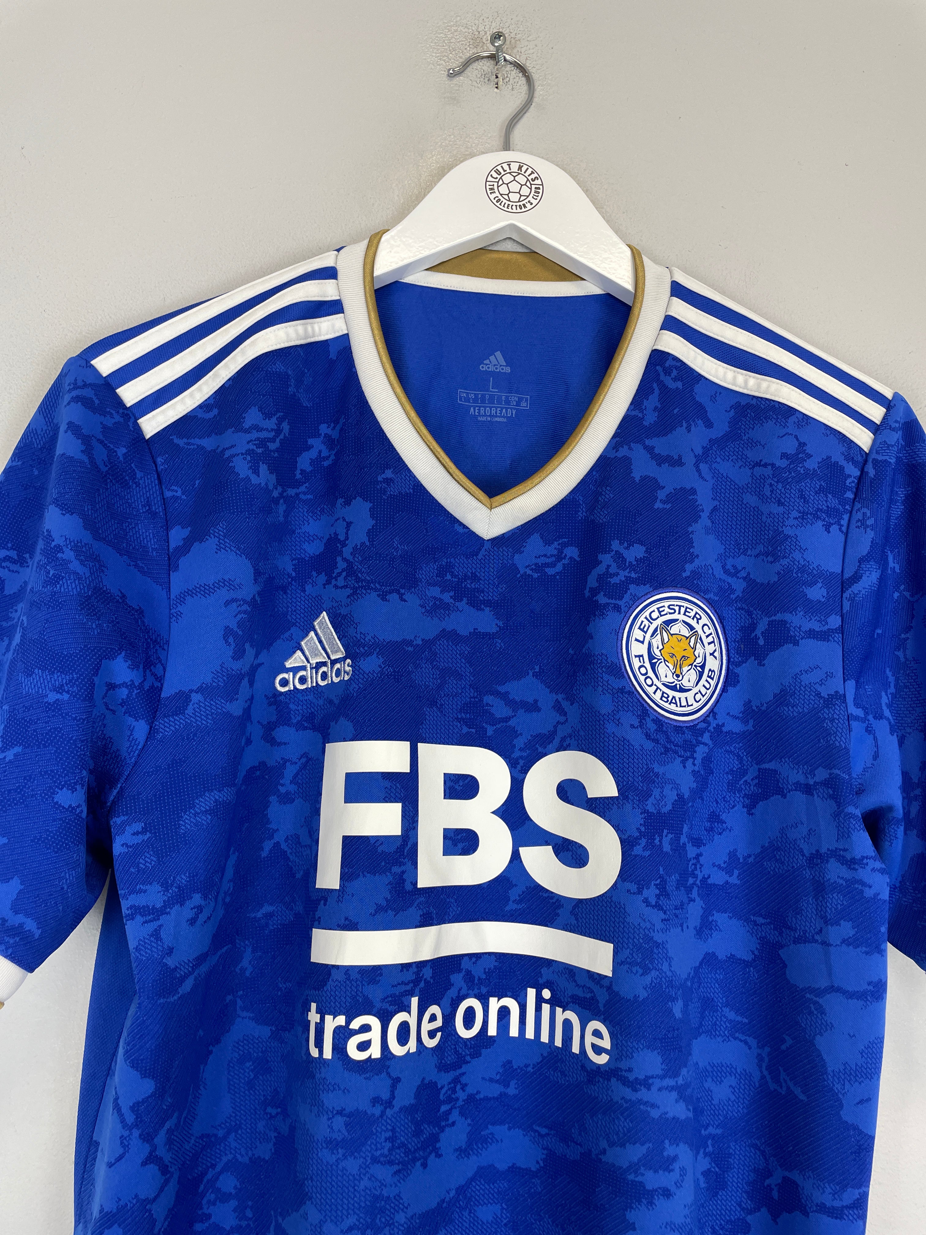 Shop 2021/22 LEICESTER CITY TIELEMANS #8 HOME SHIRT (L) ADIDAS, classic football shirts, vintage football shirts & retro soccer jerseys at Cult Kits