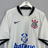 Shop 2009/10 CORINTHIANS RONALDO #9 HOME SHIRT (XXL) NIKE, classic football shirts, vintage football shirts & retro soccer jerseys at Cult Kits