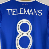 Shop 2021/22 LEICESTER CITY TIELEMANS #8 HOME SHIRT (L) ADIDAS, classic football shirts, vintage football shirts & retro soccer jerseys at Cult Kits