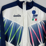 Shop 1994 ITALY TRACK JACKET (L) DIADORA, classic football shirts, vintage football shirts & retro soccer jerseys at Cult Kits