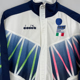 Shop 1994 ITALY TRACK JACKET (L) DIADORA, classic football shirts, vintage football shirts & retro soccer jerseys at Cult Kits
