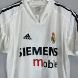 Shop 2004/05 REAL MADRID ZIDANE #5 HOME SHIRT (S) ADIDAS, classic football shirts, vintage football shirts & retro soccer jerseys at Cult Kits