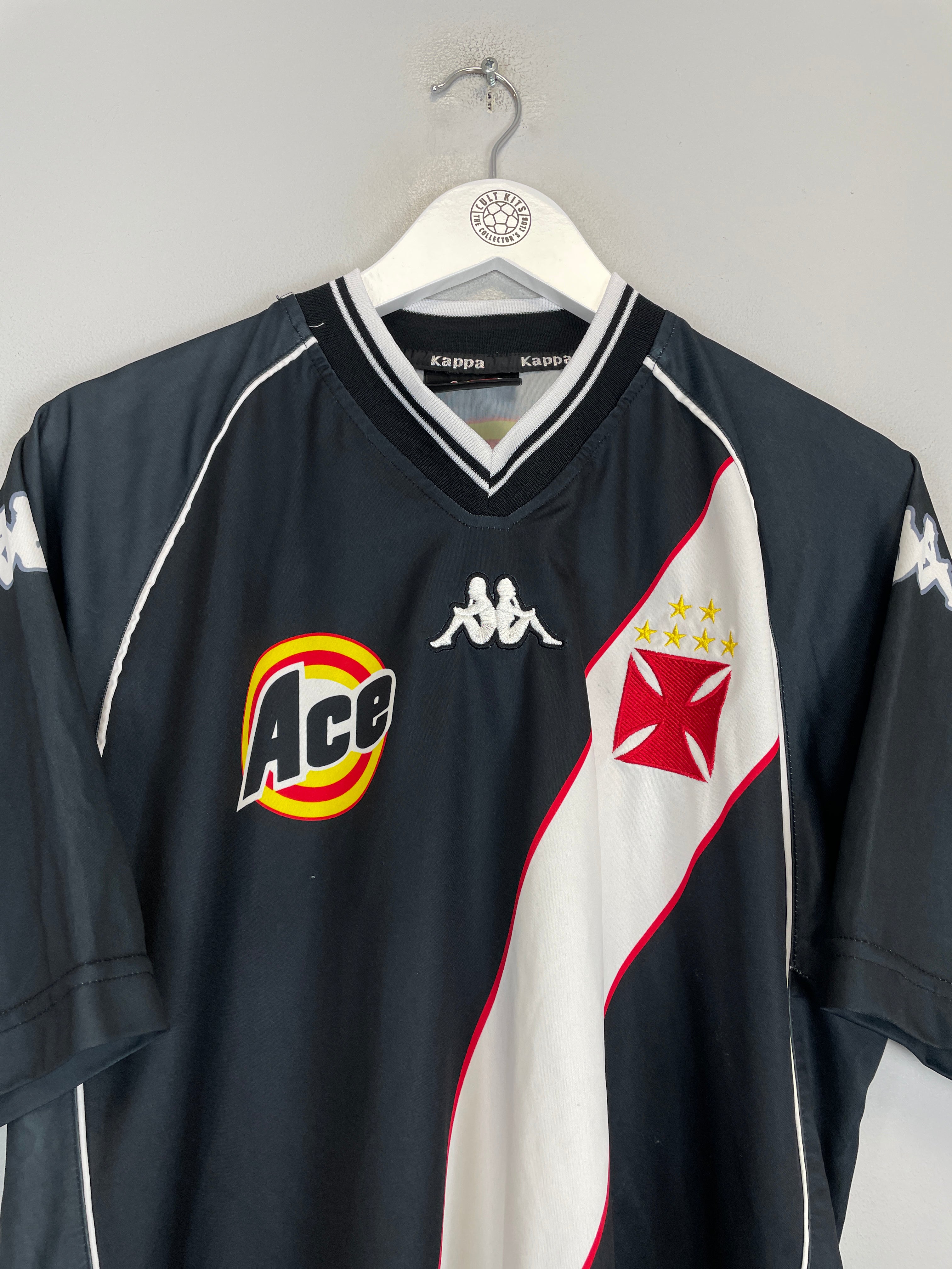 Shop 1999/00 VASCO DA GAMA #9 HOME SHIRT (L) KAPPA, classic football shirts, vintage football shirts & retro soccer jerseys at Cult Kits
