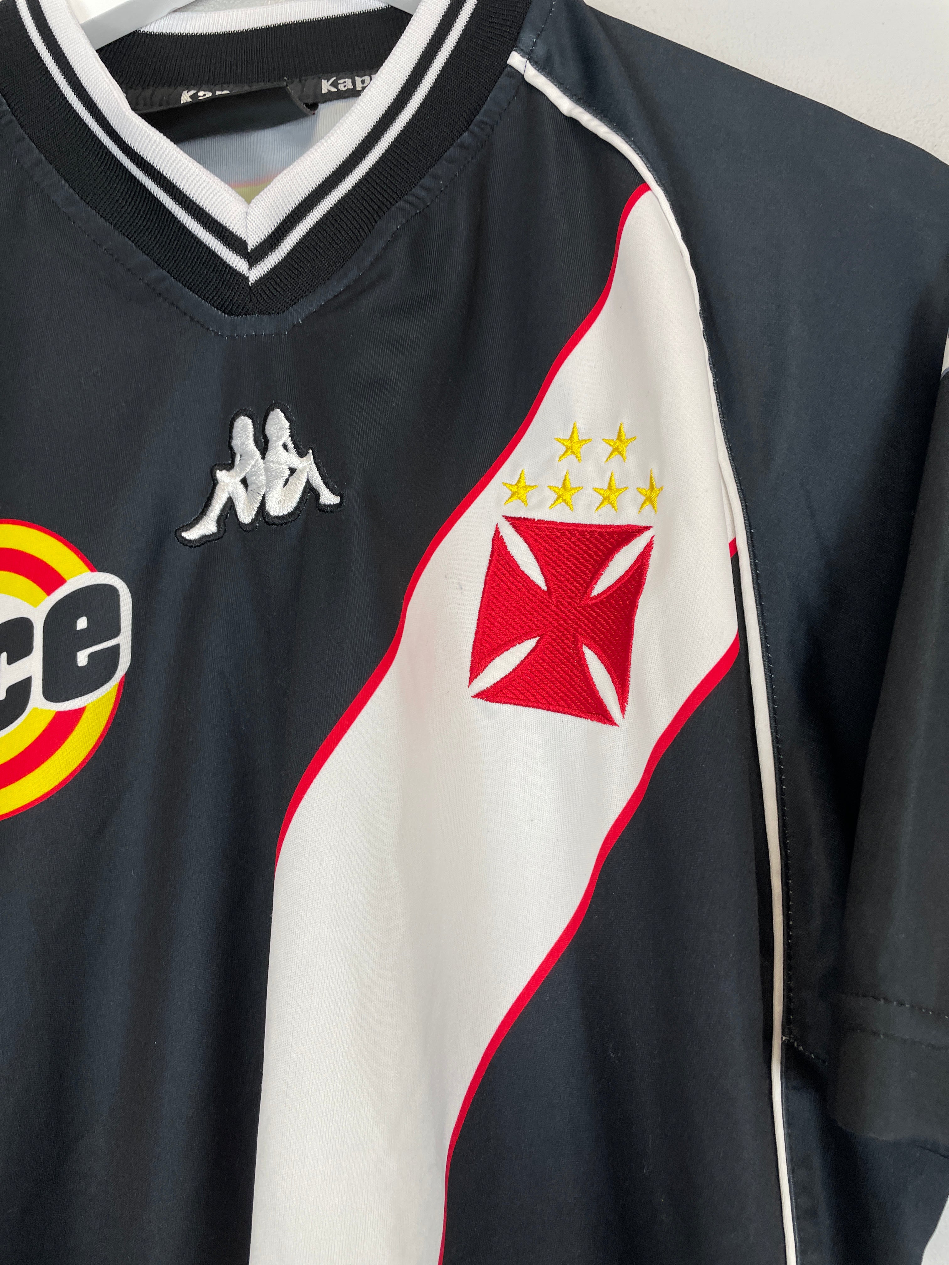 Shop 1999/00 VASCO DA GAMA #9 HOME SHIRT (L) KAPPA, classic football shirts, vintage football shirts & retro soccer jerseys at Cult Kits
