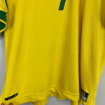 Shop 1998/00 BRAZIL RONALDO #9 HOME SHIRT (XL) NIKE, classic football shirts, vintage football shirts & retro soccer jerseys at Cult Kits