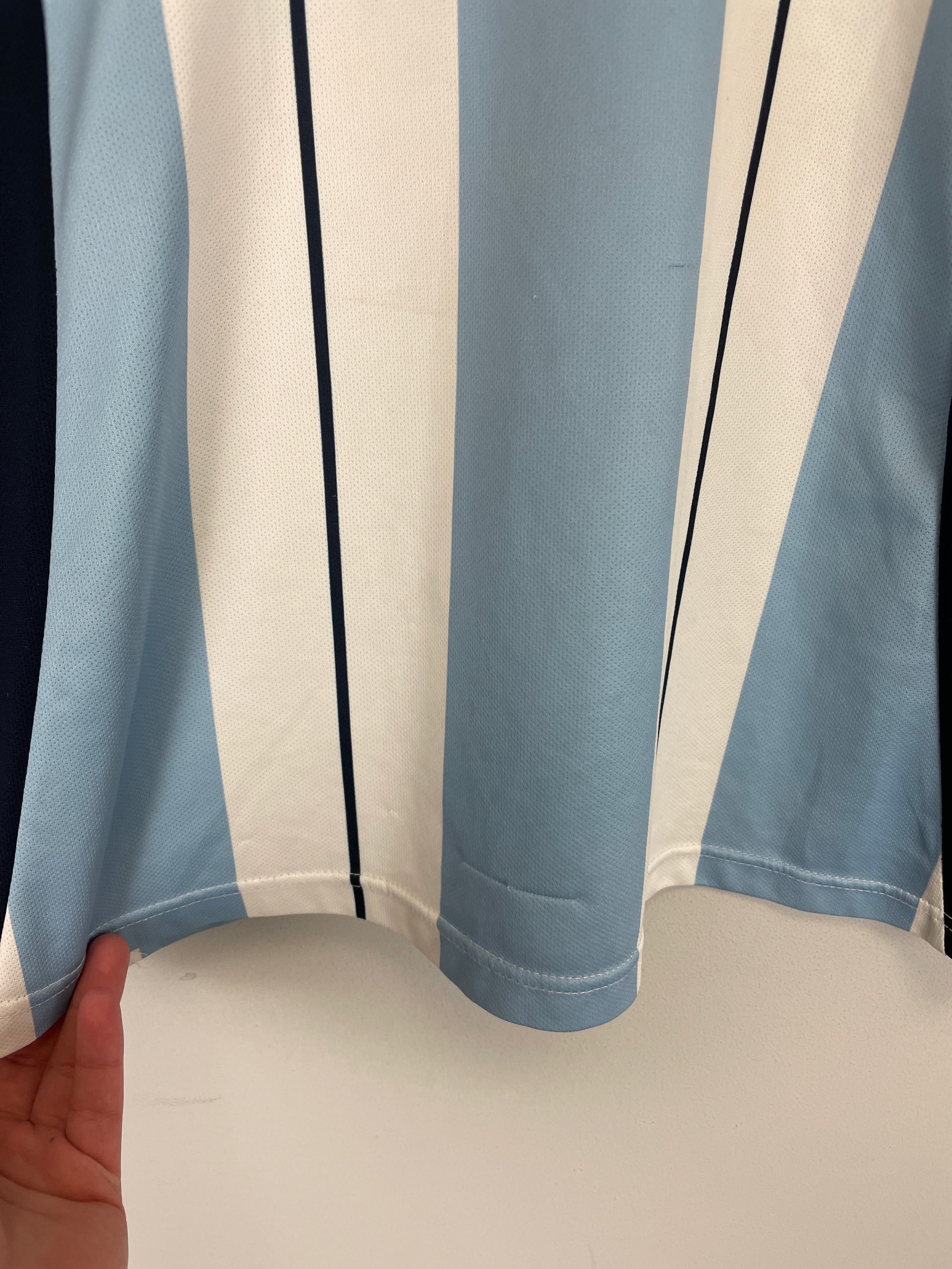 Shop 2001 ARGENTINA MARADONA TESTIMONIAL SHIRT (M) OPEN SPORTS, classic football shirts, vintage football shirts & retro soccer jerseys at Cult Kits