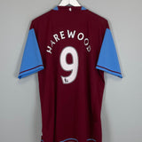 Shop 2007/08 ASTON VILLA HAREWOOD #9 HOME SHIRT (XXL) NIKE, classic football shirts, vintage football shirts & retro soccer jerseys at Cult Kits