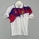 Shop 1991/93 SCOTLAND AWAY SHIRT (L.KIDS) UMBRO, classic football shirts, vintage football shirts & retro soccer jerseys at Cult Kits