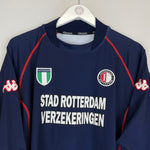 Shop 2002/03 FEYENOORD *BNWT WITH DEFECTS* EUROPEAN AWAY SHIRT (L) KAPPA, classic football shirts, vintage football shirts & retro soccer jerseys at Cult Kits