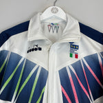 Shop 1994 ITALY TRACK JACKET (XS) DIADORA, classic football shirts, vintage football shirts & retro soccer jerseys at Cult Kits