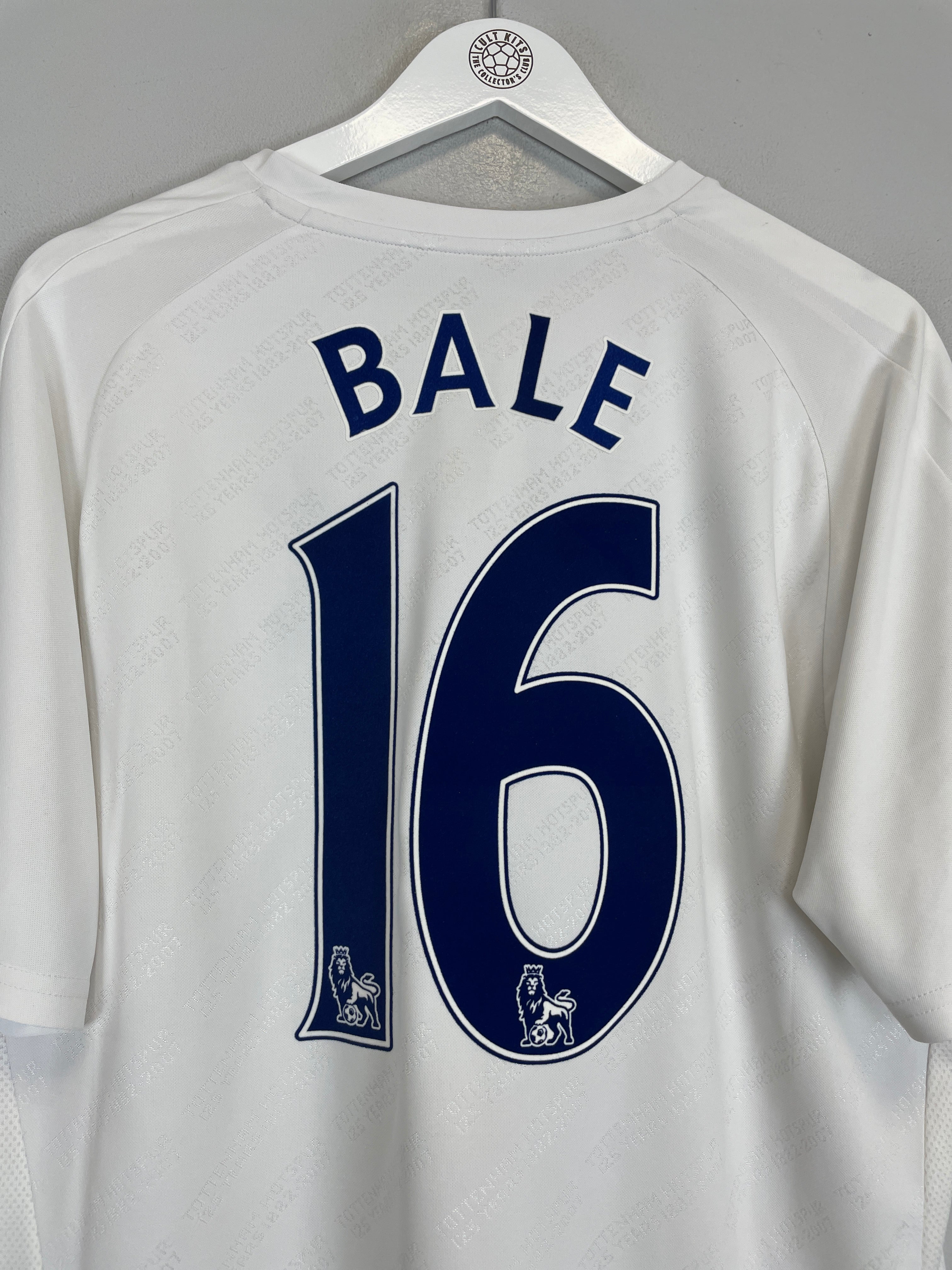 Shop 2007/08 TOTTENHAM BALE #16 HOME SHIRT (XL) PUMA, classic football shirts, vintage football shirts & retro soccer jerseys at Cult Kits