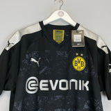 Shop 2019/20 DORTMUND HAALAND #17 *BNWT* AWAY SHIRT (XL) PUMA, classic football shirts, vintage football shirts & retro soccer jerseys at Cult Kits
