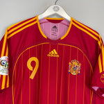 Shop 2006/08 SPAIN F.TORRES #9 HOME SHIRT (L) ADIDAS, classic football shirts, vintage football shirts & retro soccer jerseys at Cult Kits