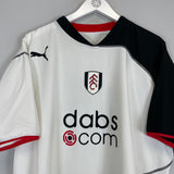 Shop 2003/04 FULHAM MALBRANQUE #14 HOME SHIRT (XL) PUMA, classic football shirts, vintage football shirts & retro soccer jerseys at Cult Kits