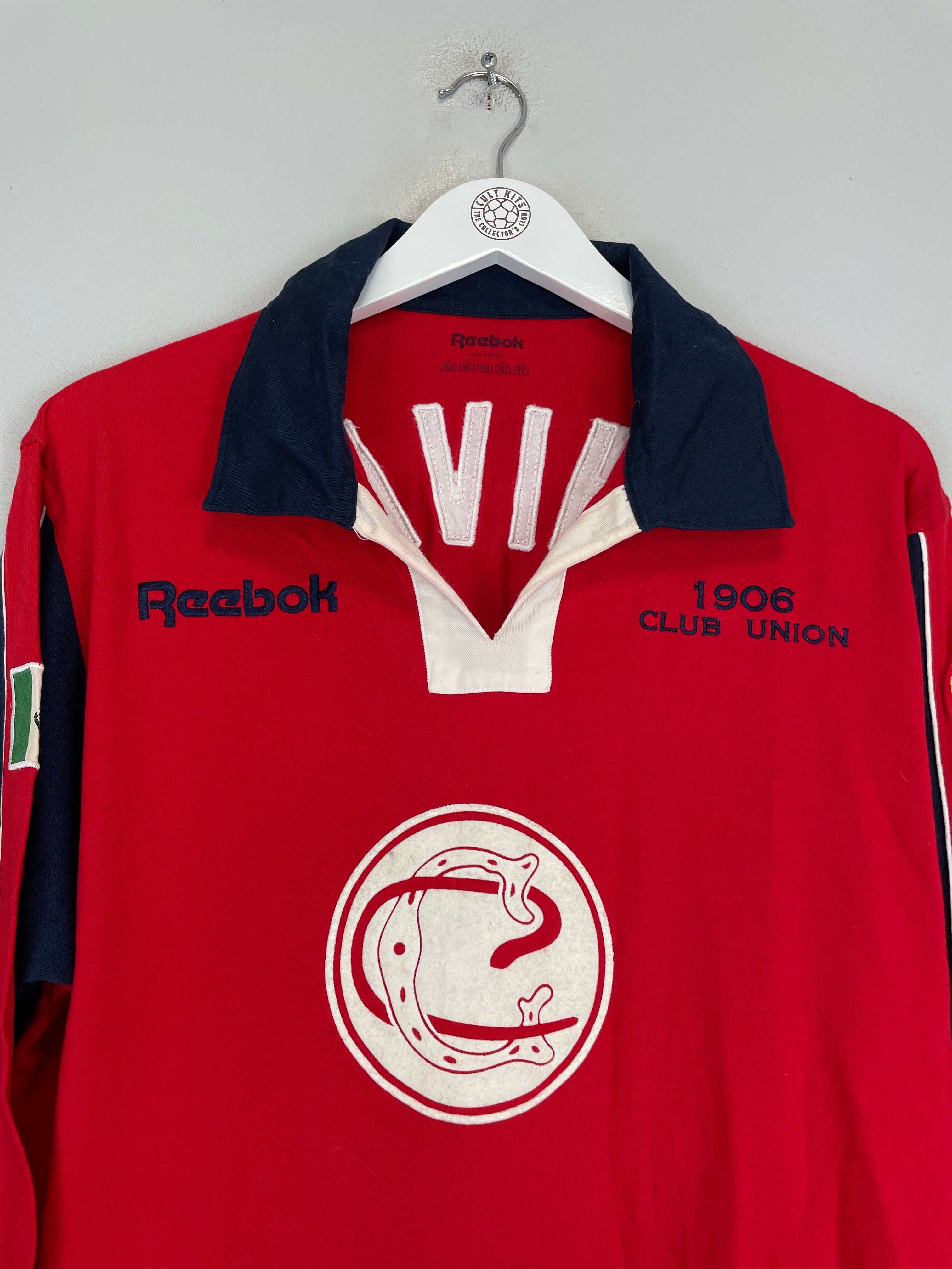 Shop 2006/07 CHIVAS GUADALAJARA L/S *CENTENARY* SHIRT (M) REEBOK, classic football shirts, vintage football shirts & retro soccer jerseys at Cult Kits