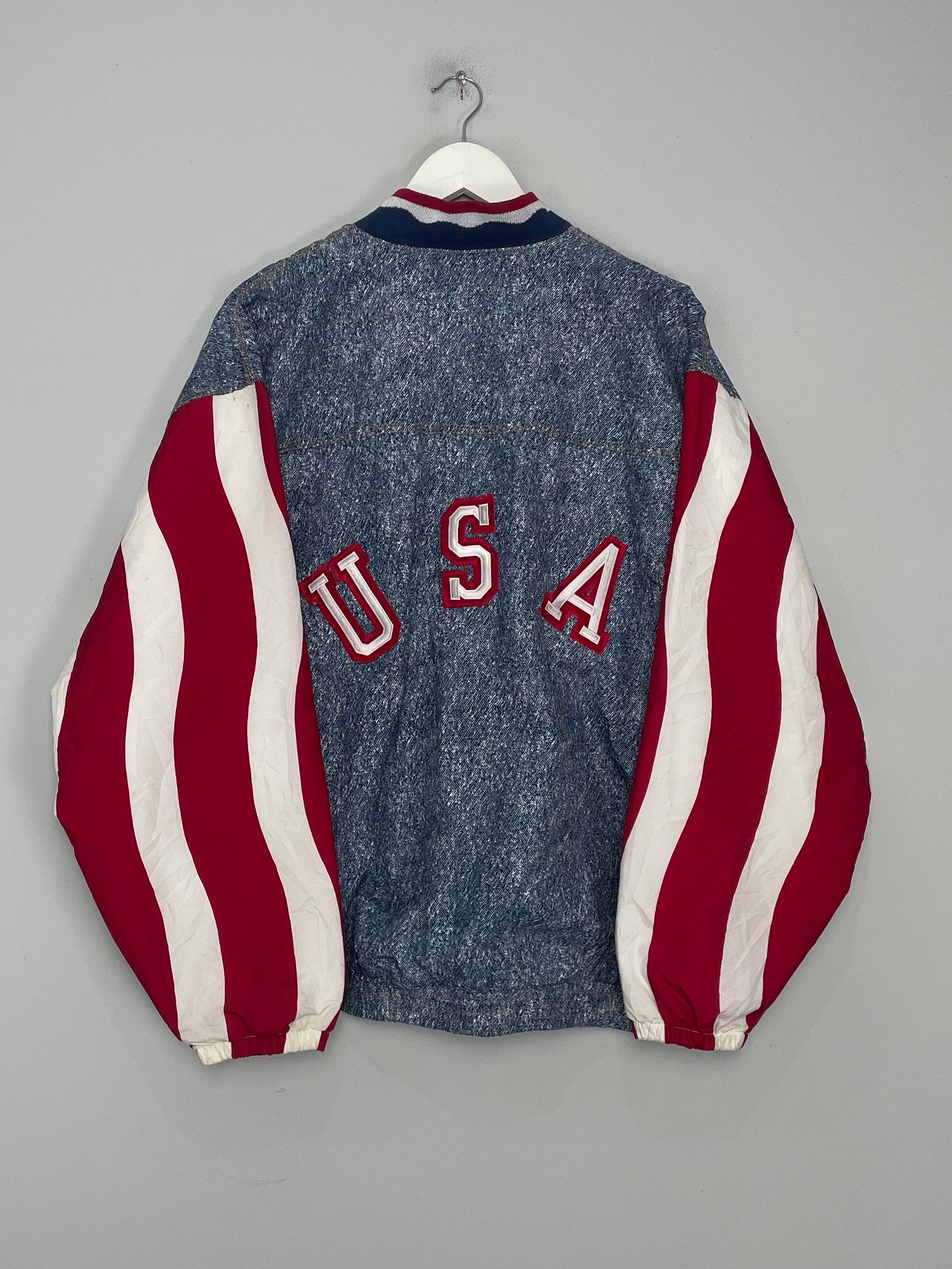 Shop 1994 USA TRACK JACKET (M) ADIDAS, classic football shirts, vintage football shirts & retro soccer jerseys at Cult Kits