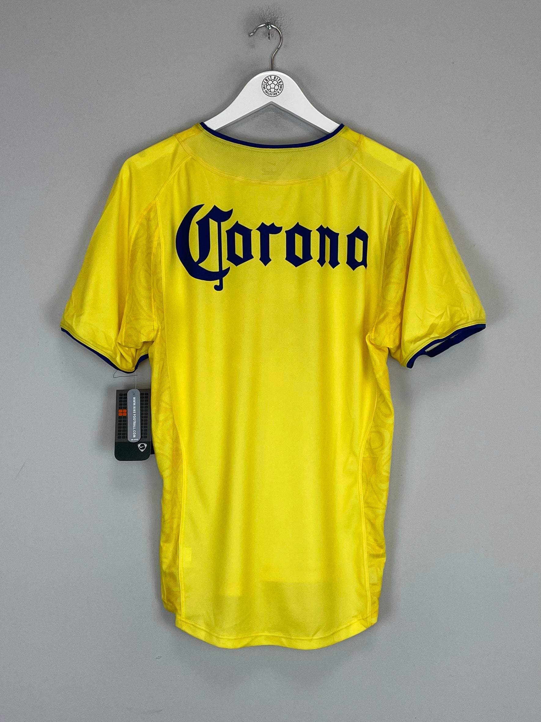 Shop 2002/03 CLUB AMERICA *BNWT* HOME SHIRT (MULTIPLE SIZES) NIKE, classic football shirts, vintage football shirts & retro soccer jerseys at Cult Kits