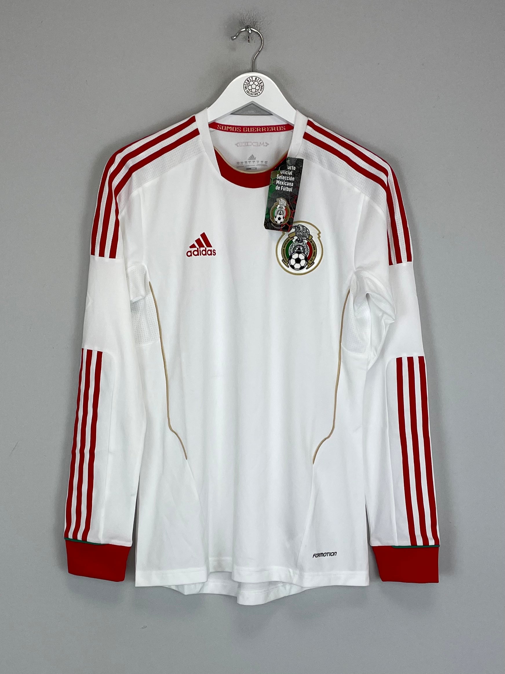 Shop 2011/12 MEXICO L/S *BNWT* PLAYER ISSUE AWAY SHIRT MULTIPLE SIZES ADIDAS, classic football shirts, vintage football shirts & retro soccer jerseys at Cult Kits