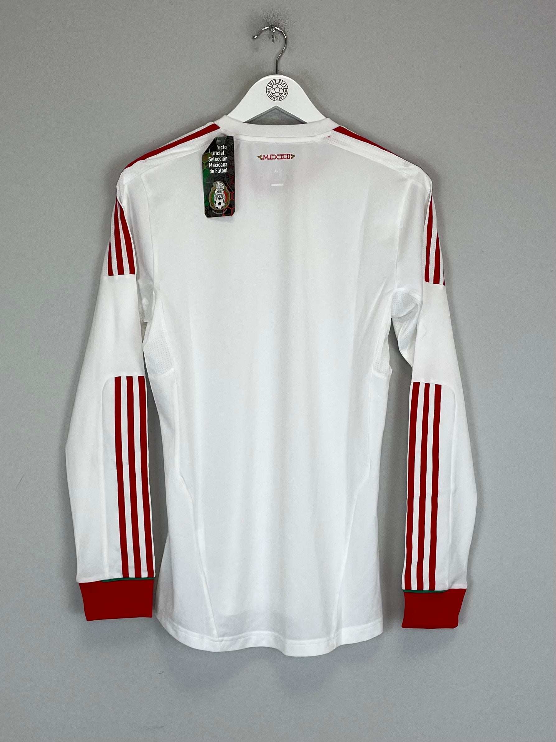Shop 2011/12 MEXICO L/S *BNWT* PLAYER ISSUE AWAY SHIRT MULTIPLE SIZES ADIDAS, classic football shirts, vintage football shirts & retro soccer jerseys at Cult Kits