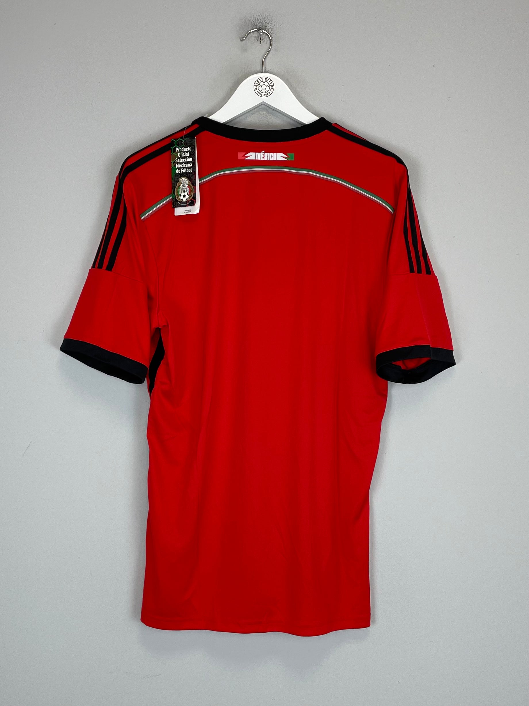 Shop 2014/15 MEXICO *BNWT* AWAY SHIRT (L) ADIDAS, classic football shirts, vintage football shirts & retro soccer jerseys at Cult Kits