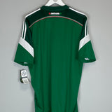 Shop 2014/15 MEXICO *BNWT* HOME SHIRT (L) ADIDAS, classic football shirts, vintage football shirts & retro soccer jerseys at Cult Kits