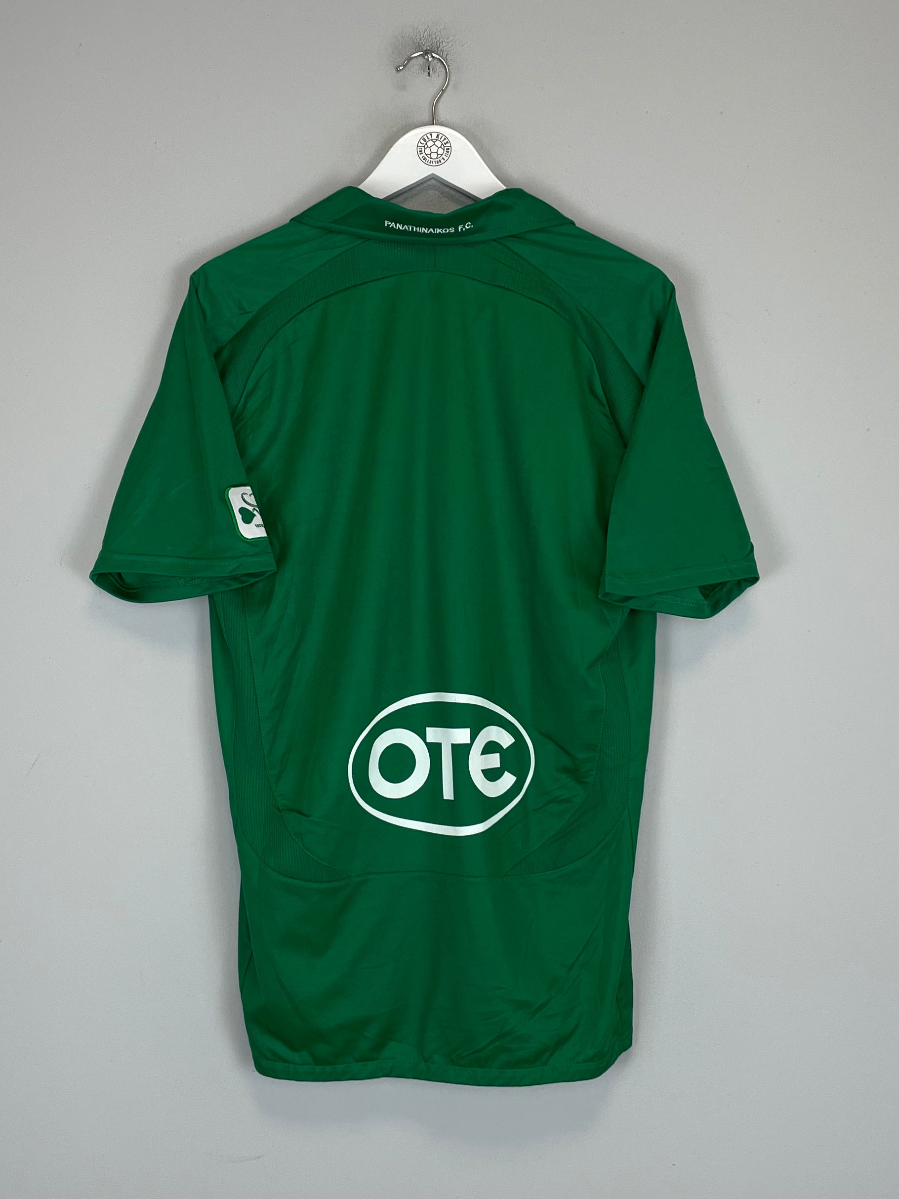 Shop 2008/09 PANATHINAIKOS HOME SHIRT (L) ADIDAS, classic football shirts, vintage football shirts & retro soccer jerseys at Cult Kits