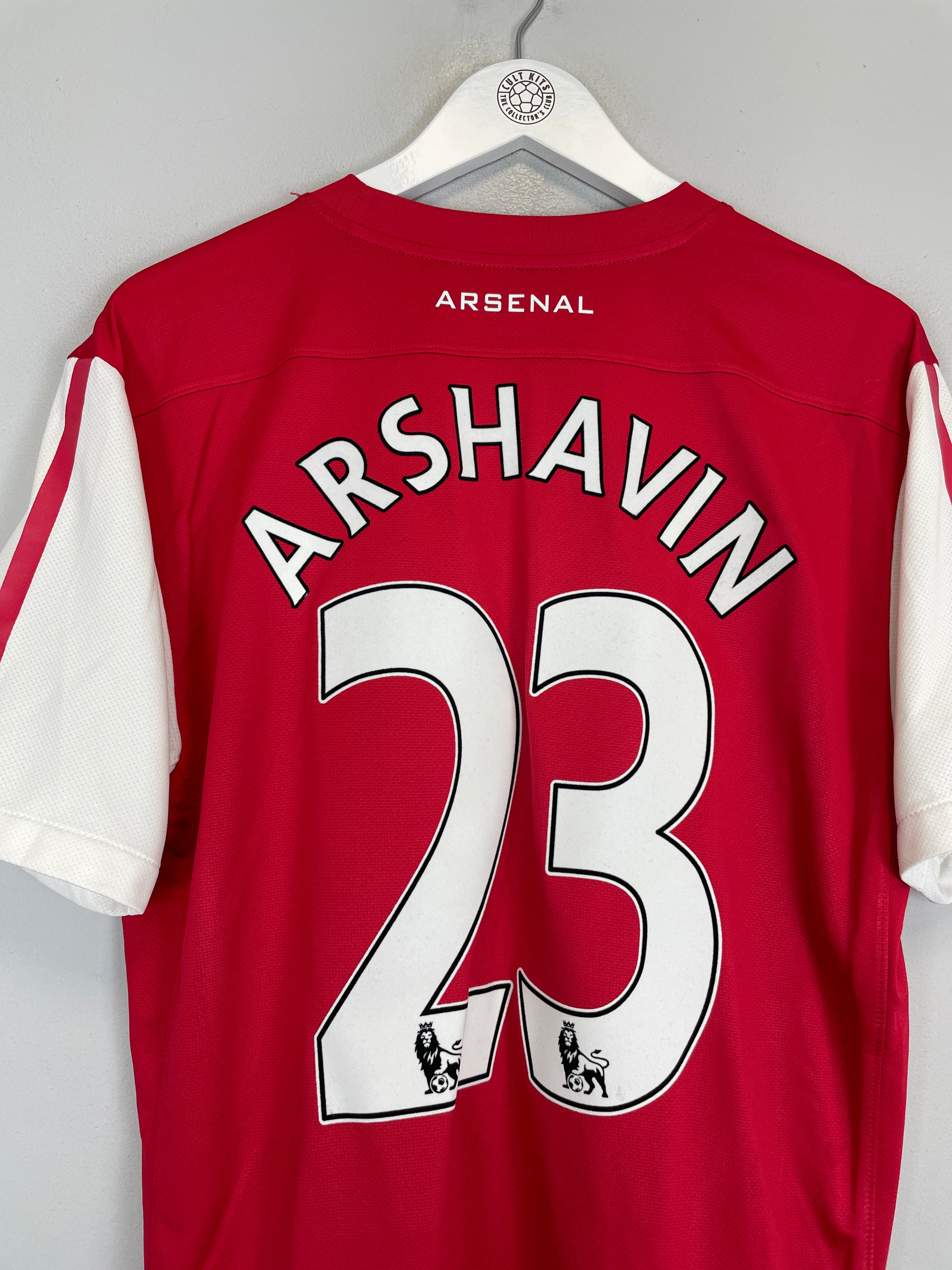 Shop 2011/12 ARSENAL ARSHAVIN #23 HOME SHIRT (L) NIKE, classic football shirts, vintage football shirts & retro soccer jerseys at Cult Kits