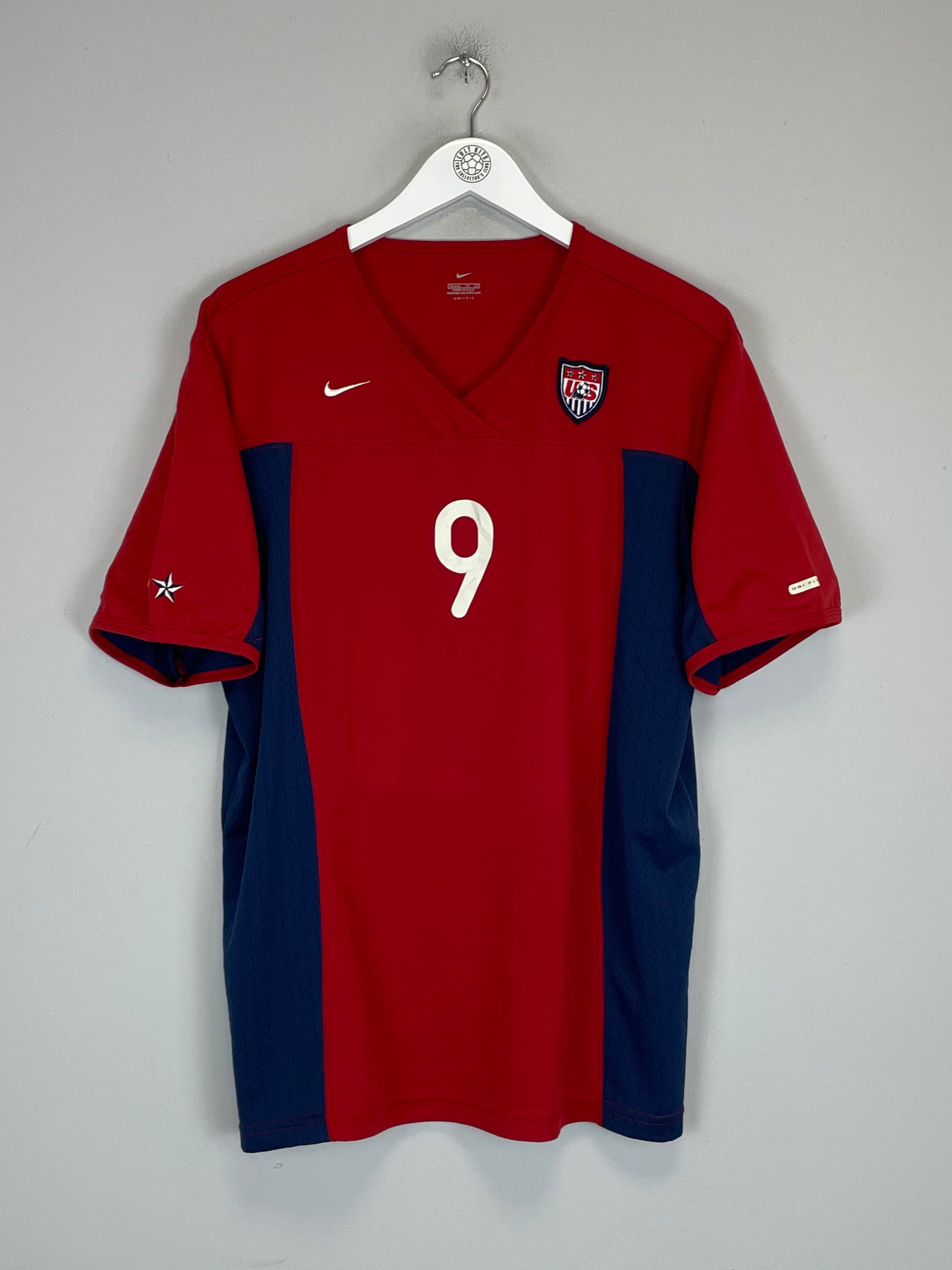 Shop 1999/00 USA HAMM #9 WOMENS AWAY SHIRT (XL.WOMENS) NIKE, classic football shirts, vintage football shirts & retro soccer jerseys at Cult Kits