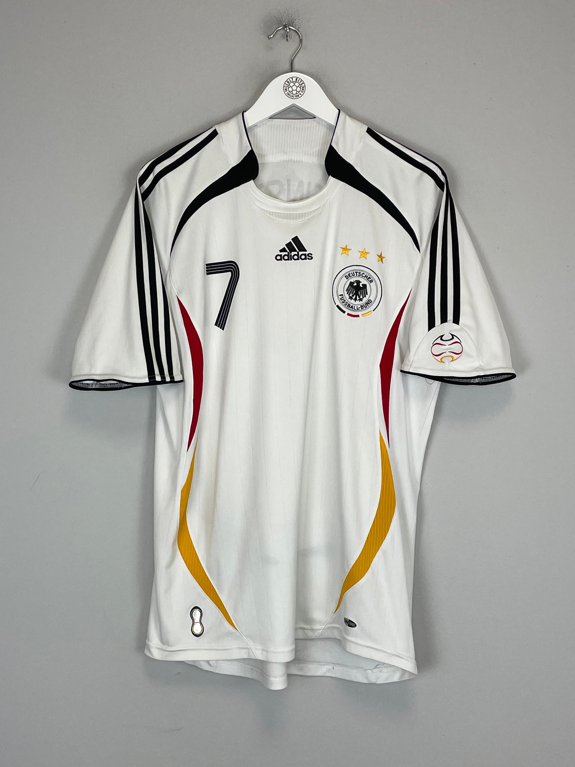 Shop 2005/07 GERMANY SCHWEINSTEIGER #7 HOME SHIRT (L) ADIDAS, classic football shirts, vintage football shirts & retro soccer jerseys at Cult Kits