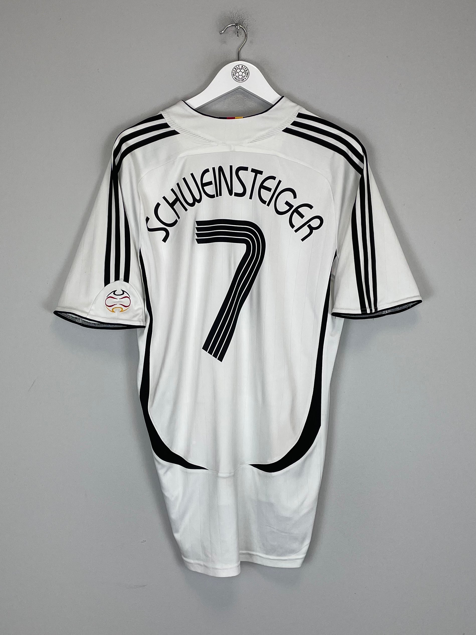 Shop 2005/07 GERMANY SCHWEINSTEIGER #7 HOME SHIRT (L) ADIDAS, classic football shirts, vintage football shirts & retro soccer jerseys at Cult Kits